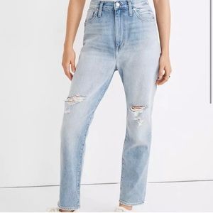Madewell Mom Jean- Light wash